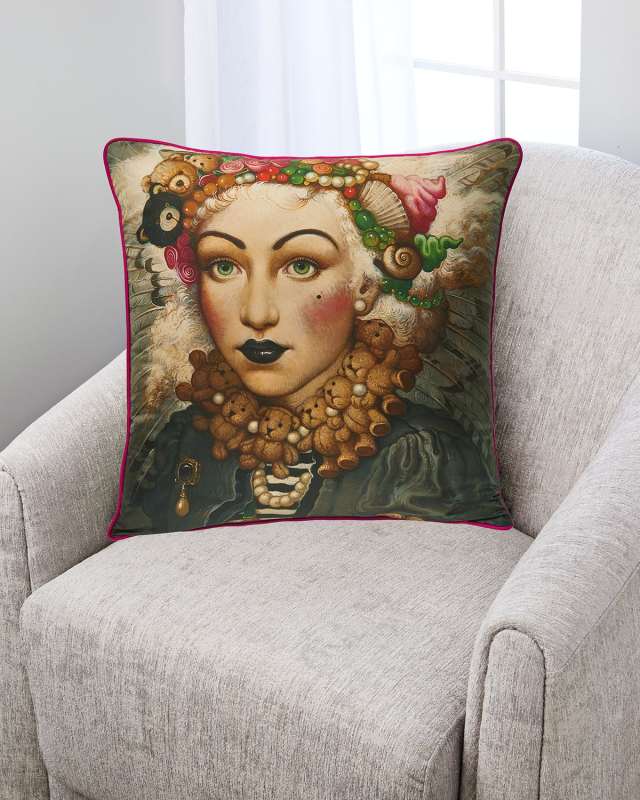 Fashionista Silk Pillow
